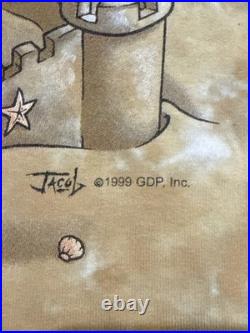 Vintage Grateful Dead Liquid Blue Beach Bears 1999 Shirt X-LARGE