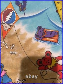 Vintage Grateful Dead Liquid Blue Beach Bears 1999 Shirt X-LARGE
