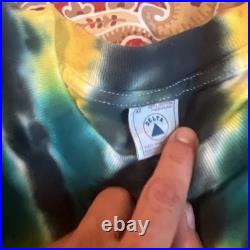 Vintage Grateful Dead Lithuania Basketball Tie Dye Shirt 4 Lot Xl L 1990s GD