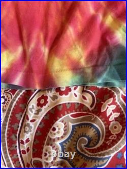 Vintage Grateful Dead Lithuania Basketball Tie Dye Shirt 4 Lot Xl L 1990s GD