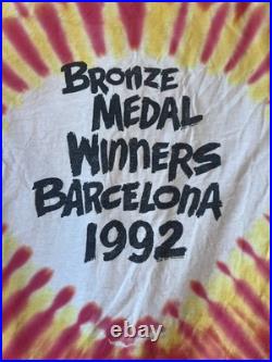 Vintage Grateful Dead Lithuania Basketball Tie Dye Shirt 4 Lot Xl L 1990s GD