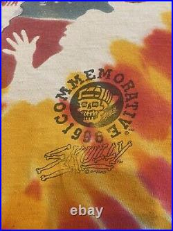 Vintage Grateful Dead Lithuania Tie Dye T Shirt Sz XL I Will Survive 1996 RARE