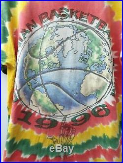Vintage Grateful Dead Lithuania basketball 1992 T-shirt, single stitch original