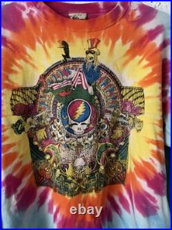 Vintage Grateful Dead Long Sleeve Shirt Size Large