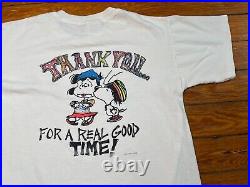 Vintage Grateful Dead Loose Lucy 1991 T Shirt Men SS Tour Concert Band High Gear