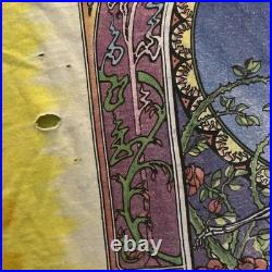 Vintage Grateful Dead Moon Garden Florduana Tye Dye Eye Dye XL T Shirt Tee