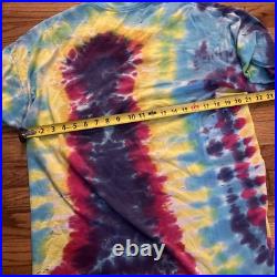 Vintage Grateful Dead Moon Garden Florduana Tye Dye Eye Dye XL T Shirt Tee