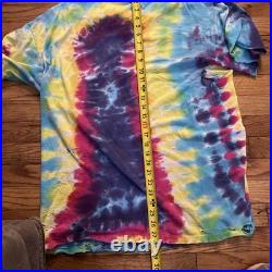 Vintage Grateful Dead Moon Garden Florduana Tye Dye Eye Dye XL T Shirt Tee