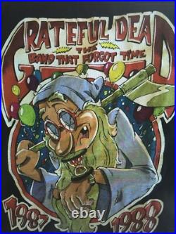 Vintage Grateful Dead Oakland New Years 1987 1988 Extremely Rare Shirt Size L