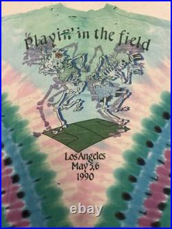 Vintage Grateful Dead Olympic Velodrome 1990 T Shirt Adult L Perfectly Worn In