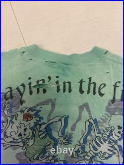 Vintage Grateful Dead Olympic Velodrome 1990 T Shirt Adult L Perfectly Worn In