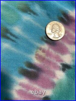 Vintage Grateful Dead Olympics Shirt Liquid Blue Size Large 94 Aop Rare