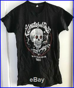 Vintage Grateful Dead On the Road Again Tour T-Shirt 1980