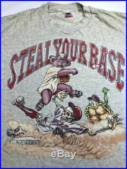 Vintage Grateful Dead Original 1994 Summer Tour Steal Your Base T Shirt Adult XL