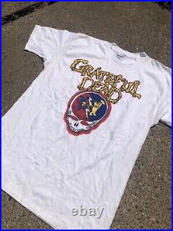 Vintage Grateful Dead Play Dead Dancing Bears Bones Parking Lot Band Shirt XL