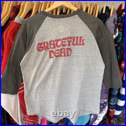 Vintage Grateful Dead Raglan Shirt 1983 Stanley Mouse Shield