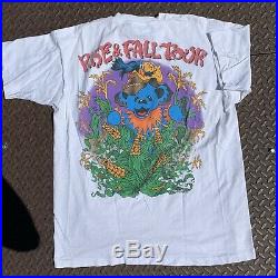 Vintage Grateful Dead Rise And Fall Tour Shirt Size XL