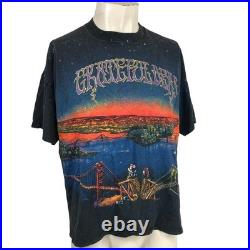 Vintage Grateful Dead San Francisco All Over Print T-Shirt WILD OATS XL