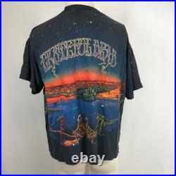 Vintage Grateful Dead San Francisco All Over Print T-Shirt WILD OATS XL