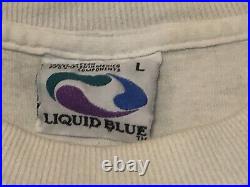 Vintage Grateful Dead Seasons Of The Dead Endless Tour 1993 L Liquid Blue Shirt