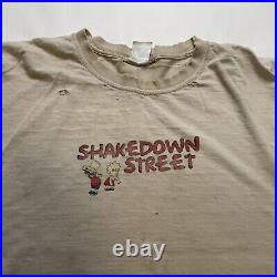Vintage Grateful Dead Shakedown Street Simpsons Parking Lot Concert Tee Xl