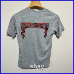Vintage Grateful Dead Shirt 1978 Tour 70s 1970s Concert Sz M Original Skeleton