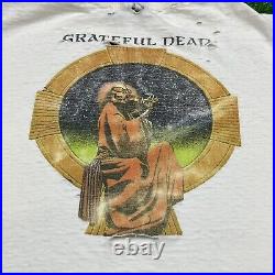 Vintage Grateful Dead Shirt 1987 Blues For Allah Concert Mens Size Medium 80s