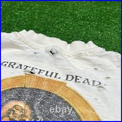 Vintage Grateful Dead Shirt 1987 Blues For Allah Concert Mens Size Medium 80s