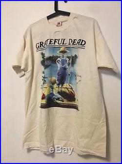 Vintage Grateful Dead Shirt 1995 Mark Twain Huckleberry Finn Spring Tour Sz XL