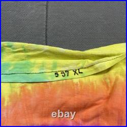 Vintage Grateful Dead Shirt Adult XL Bear Spiral Tie Dye 1989 GDM USA Brockum