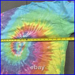 Vintage Grateful Dead Shirt Adult XL Bear Spiral Tie Dye 1989 GDM USA Brockum
