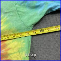 Vintage Grateful Dead Shirt Adult XL Bear Spiral Tie Dye 1989 GDM USA Brockum