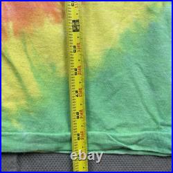 Vintage Grateful Dead Shirt Adult XL Bear Spiral Tie Dye 1989 GDM USA Brockum
