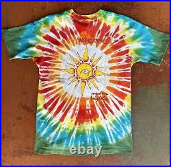 Vintage Grateful Dead Shirt Large Mens Ripple Junction 90s Tie Dye Tour Festival