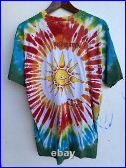 Vintage Grateful Dead Shirt Large Mens Ripple Junction 90s Tie Dye Tour Festival