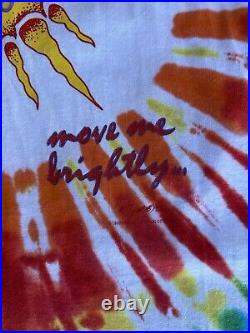 Vintage Grateful Dead Shirt Large Mens Ripple Junction 90s Tie Dye Tour Festival