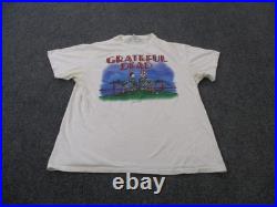 Vintage Grateful Dead Shirt Men L Skeleton San Francisco Golden Gate 1981 80s