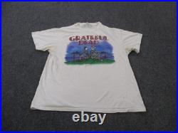 Vintage Grateful Dead Shirt Men L Skeleton San Francisco Golden Gate 1981 80s
