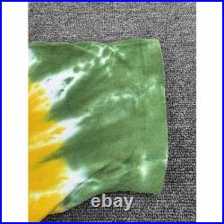 Vintage Grateful Dead Shirt Men XL Tie Dye Liquid Blue Lithuania Basketball 1996