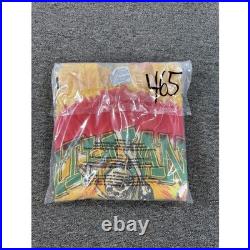 Vintage Grateful Dead Shirt Men XL Tie Dye Liquid Blue Lithuania Basketball 1996