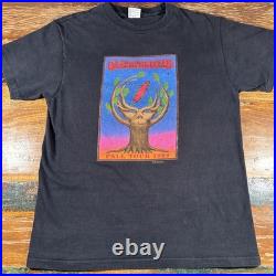 Vintage Grateful Dead Shirt Mens Large 1989 Fall Tour Single Stitch T