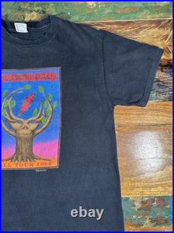 Vintage Grateful Dead Shirt Mens Large 1989 Fall Tour Single Stitch T