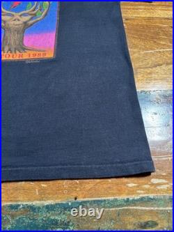 Vintage Grateful Dead Shirt Mens Large 1989 Fall Tour Single Stitch T