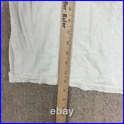 Vintage Grateful Dead Shirt Mens Medium White 1980s Relix Enjoying The Ride
