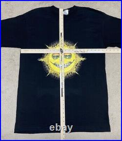 Vintage Grateful Dead Shirt Mens XL Black Jerry Jasper Sun Moon RARE NEW 1988