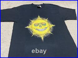 Vintage Grateful Dead Shirt Mens XL Black Jerry Jasper Sun Moon RARE NEW 1988