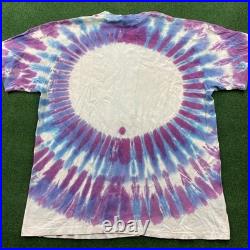 Vintage Grateful Dead Shirt Mens XL Blue 90S Reduce Reuse Recycle Tie Dye 1992