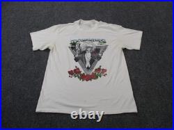 Vintage Grateful Dead Shirt Mens XL Deadheads 80s Bob Dylan Twenty Years So Far