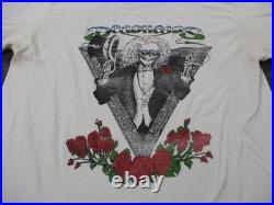 Vintage Grateful Dead Shirt Mens XL Deadheads 80s Bob Dylan Twenty Years So Far