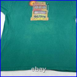 Vintage Grateful Dead Shirt Mens XL Green Access All Areas Spring Slot 1990 Y2K